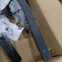 WALI Electric Ceiling TV Mount for 43 to 86 inch Screens, Flip Down Motorized TV Mount with Remote, Flat and Curved TVs Up to 99 Lbs, Pitched Roof, Max Mounting Holes 800x400mm (FCM604A), Black