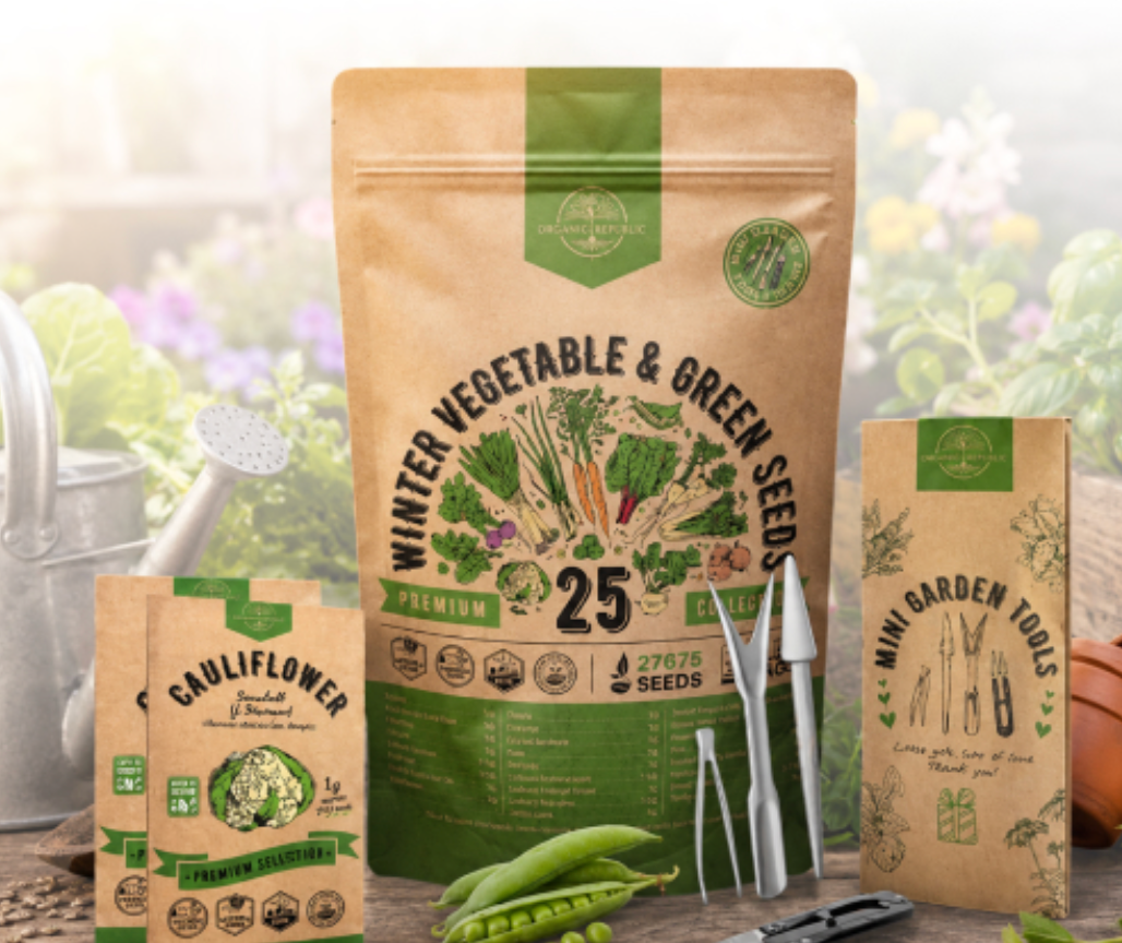 Medicinal & Tea Herb Seeds Variety Pack