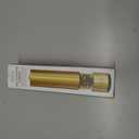 Epar Brass Salt and Pepper Mill - Battery Operated Gold Pepper Grinder with Ceramic Burr - Automatic Steel Peppermills With LED Light - Gold or Brass Color