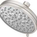 Pfister HydroFuse Shower Head, Shower Arm Not Included, 6-Function, 2.5 GPM, Spot Defense Brushed Nickel Finish, 015HF01GS