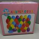 [ 6 Surprise Golden Eggs ] 100 Pack Prefilled Easter Eggs with Assorted Toys Inside, 100 Plastic Easter Eggs Fillers with Toys, Pre-filled Easter Egg Hunt Stuffed, Easter Basket Stuffers