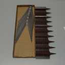 Bird Spikes,12 Pack Stainless Steel Bird Spikes, Bird Repellent Devices Outdoor, Bird Deterrent Spikes for Pigeons and Other Animals, Pigeon Spikes for Garden Fence and Wall