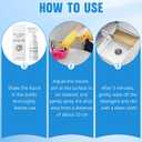 Cuoct 2Pcs R & W Multi Purpose Cleaner, Multi Purpose Cleaner,All-purpose Rinse-free Cleaning Spray,Multipurpose Bathroom Foam Cleaner