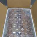 BAMBANG Bread Box for Kitchen Countertop, Extra Large Bamboo Bread Storage Container for Homemade Bread, Double Layer Sourdough Breadox, Bread Bin Organizer for Counter Cabinet Pantry, Brown