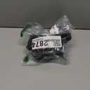 Leerburg's Lightweight Conditioning Dog Training Muzzle with Forehead Strap, 3-Strap Design, Safety Loop, Treat Reward Flap, Black (2-1.5" x 7")