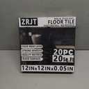 2 x 20-Pack Peel and Stick Marble Wall Tiles, 12 x 12 Self-Adhesive Backsplash Tile, PVC Wall Panels for Bathroom, Kitchen, Living Room and Laundry Room, Polish Dark Grey&White Marble (Not Real Tile)