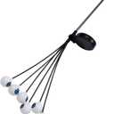 Mikikit Halloween Solar Eyeball Pathway Lights Led Outdoor Decorations for Garden Party Spooky Solar Powered Eyeball Lights for Halloween Christmas 6pcs