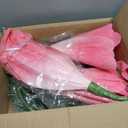 Giant Artificial Paper Flowers for Decoration 5.6 Ft, Waterproof Large Fake Flowers for Wedding Floral Garden Baby Shower Decorations Birthday Party Shop Window Display Photography Props, Pink