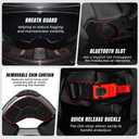 TRIANGLE Full Face Motorcycle Helmet DOT Approved, Dual Visor for Adults, Medium