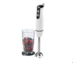 Mueller Immersion Blender Handheld - 8 Speed Stainless Steel Electric Hand Blender, 3 in 1 Emulsion Blender Handheld