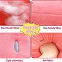 Cute Fruit Kids Pillow Stuffed Strawberry Plush Pillows Super Soft Girls Pillows Cushion Seat for Kids Toys (Pink,13.7''/35cm)1 Count (Pack of 1)