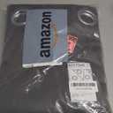 NICETOWN Grey Blackout Patio Sliding Door Curtains 84 inch Length, Grommet Room Divider Thermal Insulated Curtain Drapes for French Door/Living Room (Gray, W100 x L84, 1 Panel)