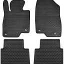 Car Floor Mats Custom Fit for Mazda 3 2014 2015 2016 2017 2018 Odorless Washable Heavy Duty Rubber (All Weather) Floor Liners Front and Rear Set Black