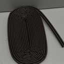 Fingwerk 26 Feet Long Reach Weather Stripping Door Seal, V-Shaped Replacement Door Seal Strip Foam Kerf Weather Stripping for Doors Frame Card Slot Door Insulation Strip, Easy Cut to Size(Brown)