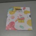 Eocom Toddler Ruffle Socks Baby Girls Non Slip Frilly Dress Cotton Grips Socks 6 Pairs (6-12 Months, Check)