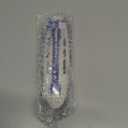 Fountain Pen Retractable: 0.38mm Blue&black Ink Transparent Barrel Includes 5 Refillable Ink Cartridges, Medium Nib Transparent Barrel for Smooth Writing No Leaking (Dark blue)