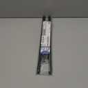 2 Pack Spring Tension Curtain Rod for Windows 26 to 39 inch Black Small Tension Rod Adjustable Spring Curtain Rods No Drilling Short Tension Rod for Kitchen, Closet, Bathroom, Bookshelf