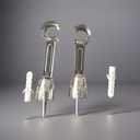 2 x Spotlight Ceiling Holder Rail System Rail Holder Holder 65 mm ø12 mm