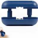 LUVRD Edge Banding Trimmer with [Tungsten Carbide Blades] & ABS Body, Pneumatic Edge Banding Cutter for Laminate, Melamine, Wood, PVC, Veneer - Double Edge Operation (Blue)