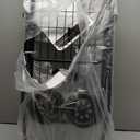 dbest Products Cruiser Cart Sport, Foldable Grocery Cart on Wheels,Multi-Use Collapsible Folding Laundry Basket with Wheels (Black)