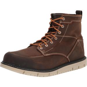 KEEN Utility Men's San Jose 6" Soft Toe Wedge Work Boots (11.5, Coffee Bean/Star White) KEEN Utility Men's San Jose 6" Soft Toe Wedge Work Boots (11.5, Coffee Bean/Star White)