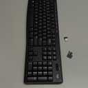 Logitech MK270 Wireless Keyboard and Mouse Combo for Windows, 2.4 GHz, 8 Multimedia Keys, PC, Laptop, Wireless Keyboard Compact Mouse Combo - Black (Pack of 1)