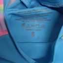 Speedo Girl's Uv Swim Shirt Short Sleeve Rashguard Set (Blue, 8)