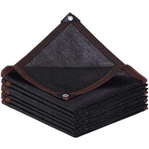 Shade-Cloth-70%-for-Garden-Plants-6x3 FT, Black Sun-Block Shade Cover Mesh Tarp with Grommets Sun Shade Canopy for Outdoor Pergola Patio Flower Lawn Kennel Chicken Coop