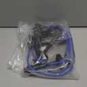 Set of 4 PCS Iridium Spark Plugs with Wire Set 671-4169 55919 7899 RC-TE64 90919-22393 Compatible with Chevrolet Prizm Toyota Corolla 1998 to 08/1999 1.8L L4