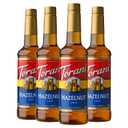 Torani Syrup, Hazelnut, 25.4 Ounces (Pack of 4) (EXP 02/17/28)