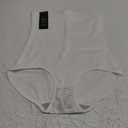 Tummy Control Shapewear Panties for Women High Waisted Body Shaper Slimming Shapewear Underwear Girdle Panty (Medium, White-smooth Fabric)