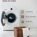 ZonLi Body Pillows for Adults, Quilted Long Pillow for Bed, Body Pillow with Removable Cotton Cover and Adjustable Memory Foam Filling, Full Firm Body Pillow for Side Sleeper, 20"x54" (Linen White)