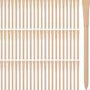 100pcs Paper Pens with Black Ink - Eco-Friendly Recyclable Cardboard Barrel Pens, Bullet Tip 1.0mm for Smooth Writing, Office School Supplies