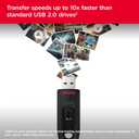 SANDISK 256GB Ultra USB 3.0 Flash Drive - SDCZ48-256G-GAM46, Black