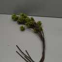 Melorca&Guilla Artificial Plants,4PCS 35.4" Green Faux Branches for Vase,Faux Greenery Stems Fake Plants for Shop Garden Office Home Dcor (Green Orchid Fruit)