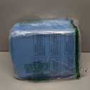 MABOZOO 2 Pcs Foldable Hot Tub Booster Seat, Adjuatable 2 Heights Extra Thick Hot Tub Pillow Bath Seat with Back Support Cushions, Washable Bathtub Cushion for Indoor Outdoor (Blue)