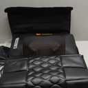 Massage Mat, Detachable Neck Massager, Full Body Vibration Heating, Massage Pad with 10 Vibrating Motors and 9 Speed Settings for Home Office Use, Gift for Men Women Parents Christmas,Black