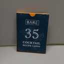 Cocktail Recipe Cards Set  52 Bartender Drink Recipes for Home Bar & Parties  Water-Resistant Mixology Flashcards, Glossy 350 GSM, Easy-Read Large Font, Gift for Cocktail Lovers  Briston