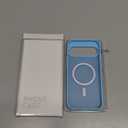 SPIDERCASE Magnetic for Google Pixel 10 Pro XL Case, Military Grade Drop Protection Slim Translucent Matte Shockproof Anti-Fingerprint Phone Case for Pixel 10 Pro XL,Light Blue