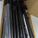 8 Pack String Light Poles for Deck,5 Ft String Light Poles for Outside with Fixing Clips,Metal Poles for Outdoor String Lights, Hanging Light Poles for Fence Garden Backyard Wall Bistro (8 PACK)
