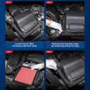 KAX Engine Air Filter, (CA11259) Air Filter Compatible with Mazda 3 2013-2018, Mazda 6 2014-2021, CX-5 2.5L 2013-20213, Replace OE PE07-13-3A0, PE07-13-3A0A, PE07-13-3A0A