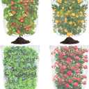 4Ft x 6Ft Blueberry Bush Netting Cover,4 Pack Bird Netting for Blueberry Bushes, Garden Netting Insect Pest Barrier with Drawstring, Plant Fruit Tree Netting Net for Garden Protection