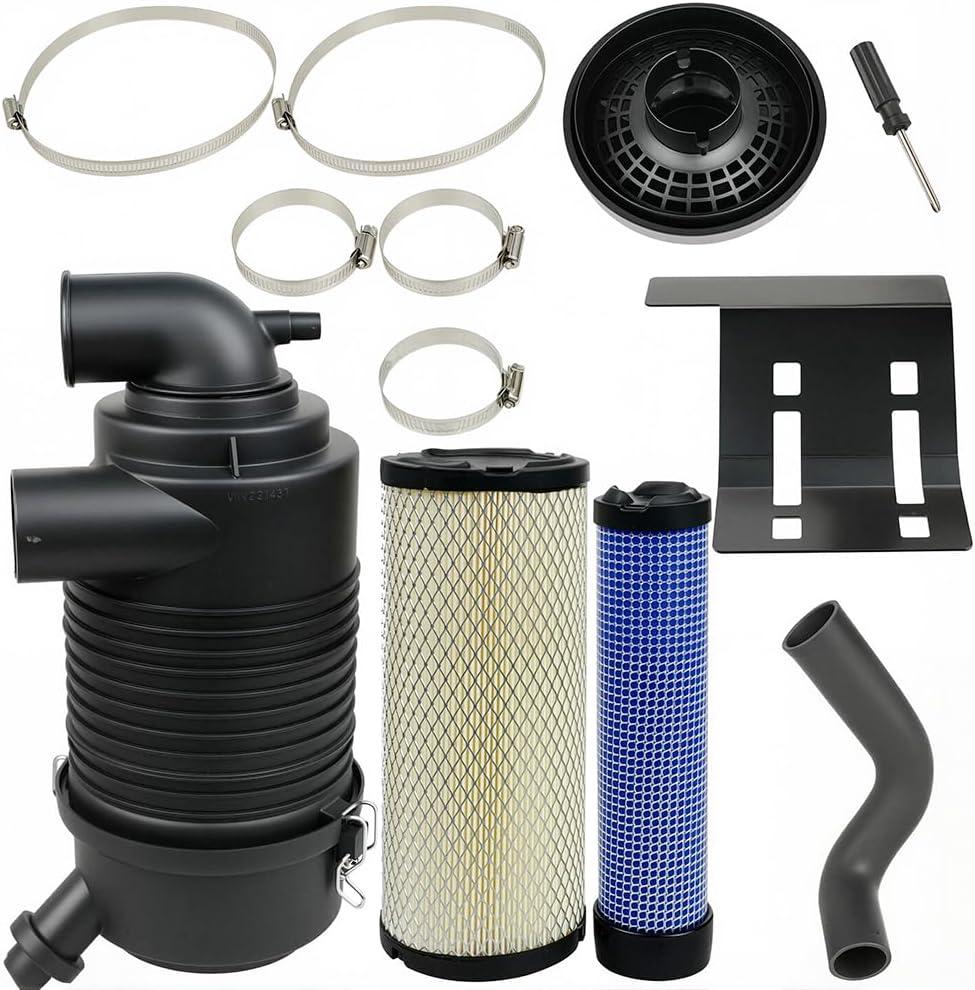 Heavy Duty Style Canister Air Filter Kit for Mowers 102-442 11013-0752 11013-7047 11029-0031 11013-7044 Compatible with Kawasaki FR series engines FR651V FR691V FR730V