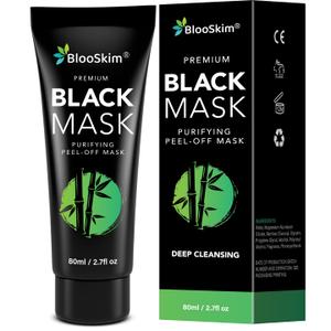 Blackhead Remover Mask, Charcoal Peel Off Face Mask, Blackhead Remover, Pore Cleaner for Men & Women, 2.7 fl oz