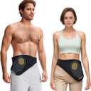 Diagonal Ostomy Belt: Leak - Proof & Odor - Masking Solution, Ostomy Bag Covers for Men and Women, Suitable for Right Stoma-Black,L