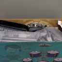 Upgraded Kids Drum Set for Toddlers Plastic Musical Jazz Drum Instruments Kit Birthday Musical Learning Toys for 4 5 6 Boys Girls, Starlight Blue