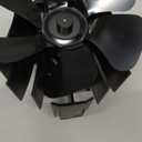 HIDALIFE Wood Stove Fan Magnetically Flue Pipe Mounted, Heat Powered 6 Blades Fan, Non Electric, Silent Thermal for Gas Wood Burner Tent Stove Accessories