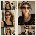 4 x Retro Polarized Sunglasses for Womens Men - Trendy Sunnies UV Protection Lightweight Vintage Sun Glasses