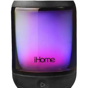 iHome - Rechargeable Waterproof Bluetooth Mini Speaker - Black