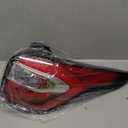 HECASA Tail Light Compatible with 2017-2019 Ford Escape Kuga Replacement for GJ5Z-13404-C Outer Tail Brake Lamp Clear Lens Passenger Right Side